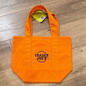 Trader Joe's Orange Tote Bag